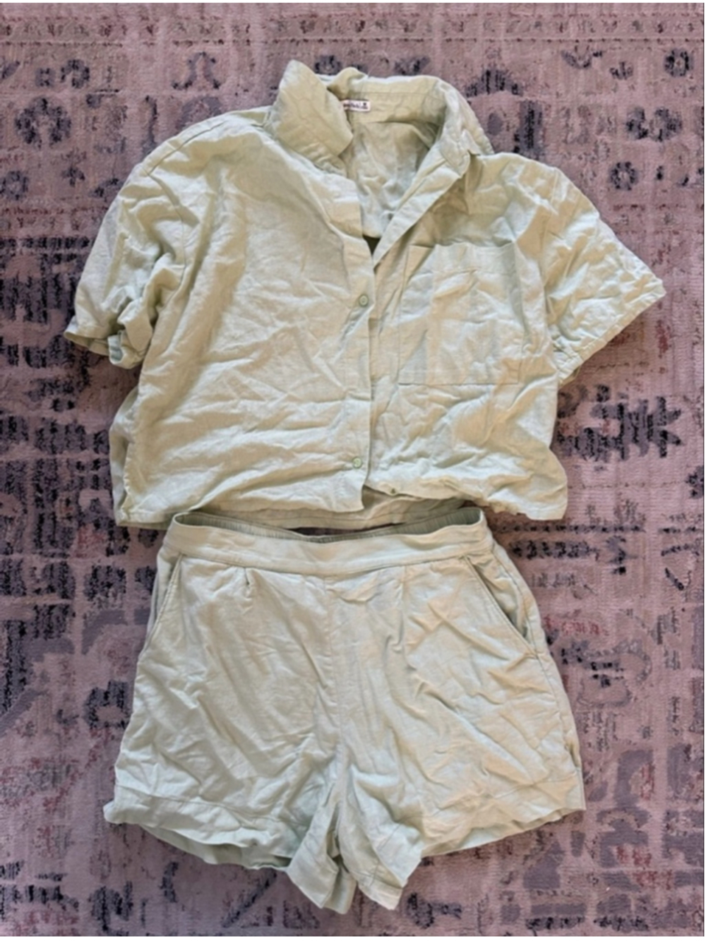 Abercrombie Set (M top, L shorts)